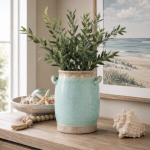 TERRACOTTA VASE - SMALL
