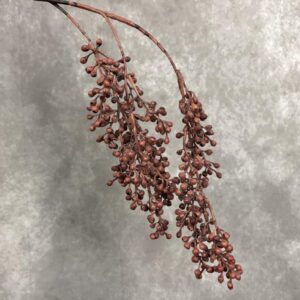 CRIMSON MAROON WILD BERRY SPRAY 25"