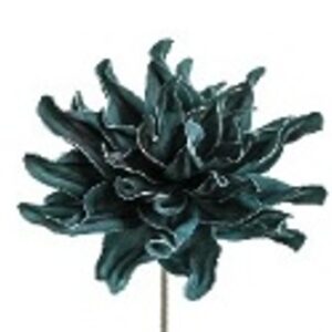 DEEP TEAL BLOOM 31.5"